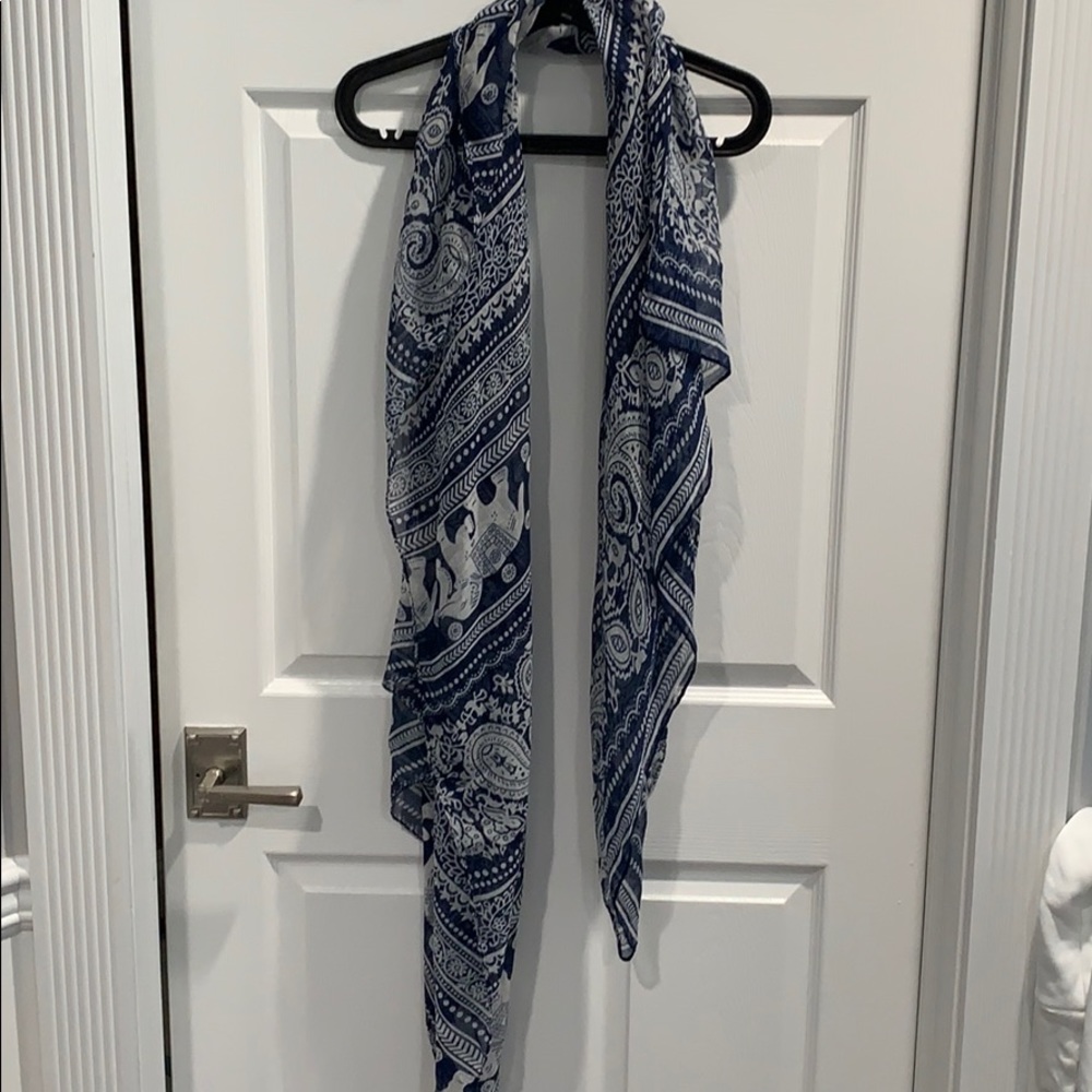 Paisley elephant scarf